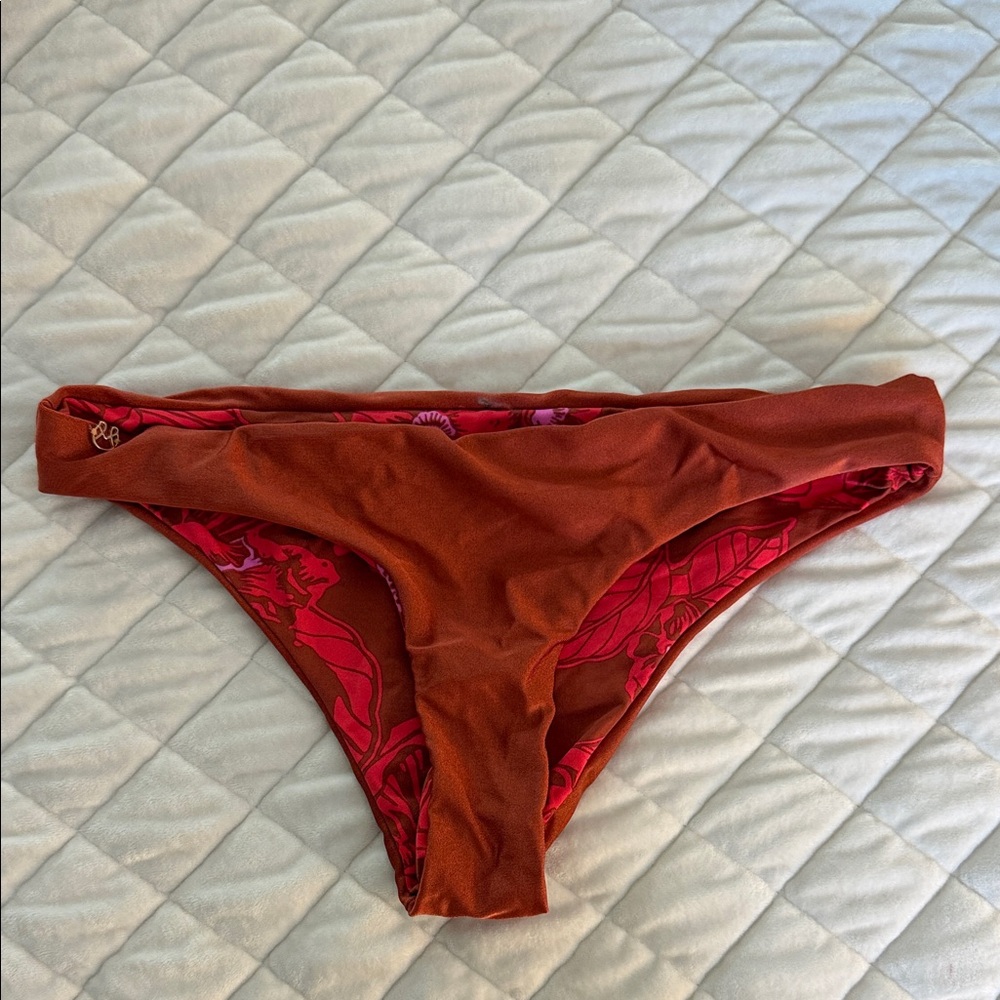 Maaji bronze and Orange Bikini Bottom